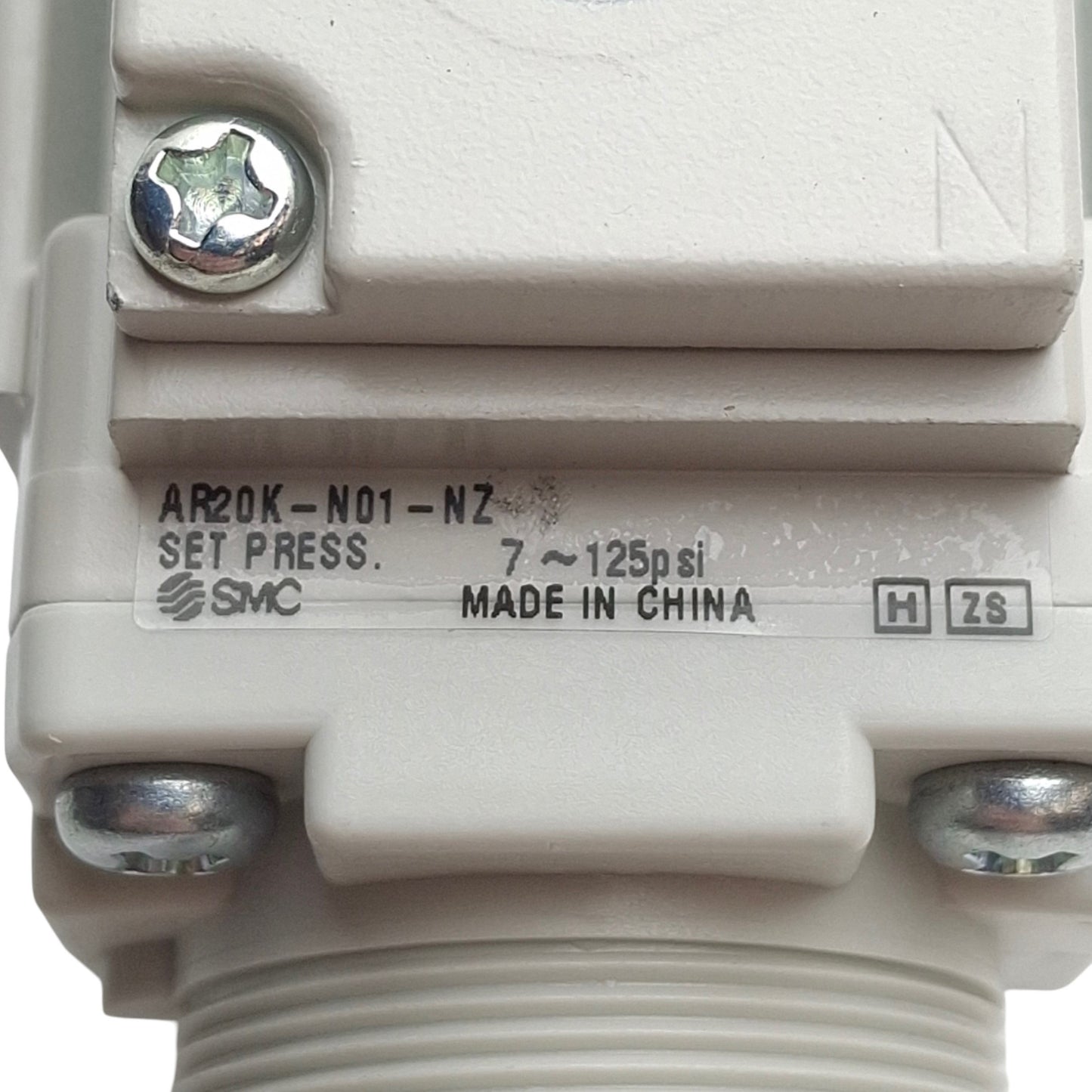 New – Open box SMC AR20K-N01-NZ Pneumatic Regulator 1/8in NPT, 7~125psi Set Pressure, 1.5MPa