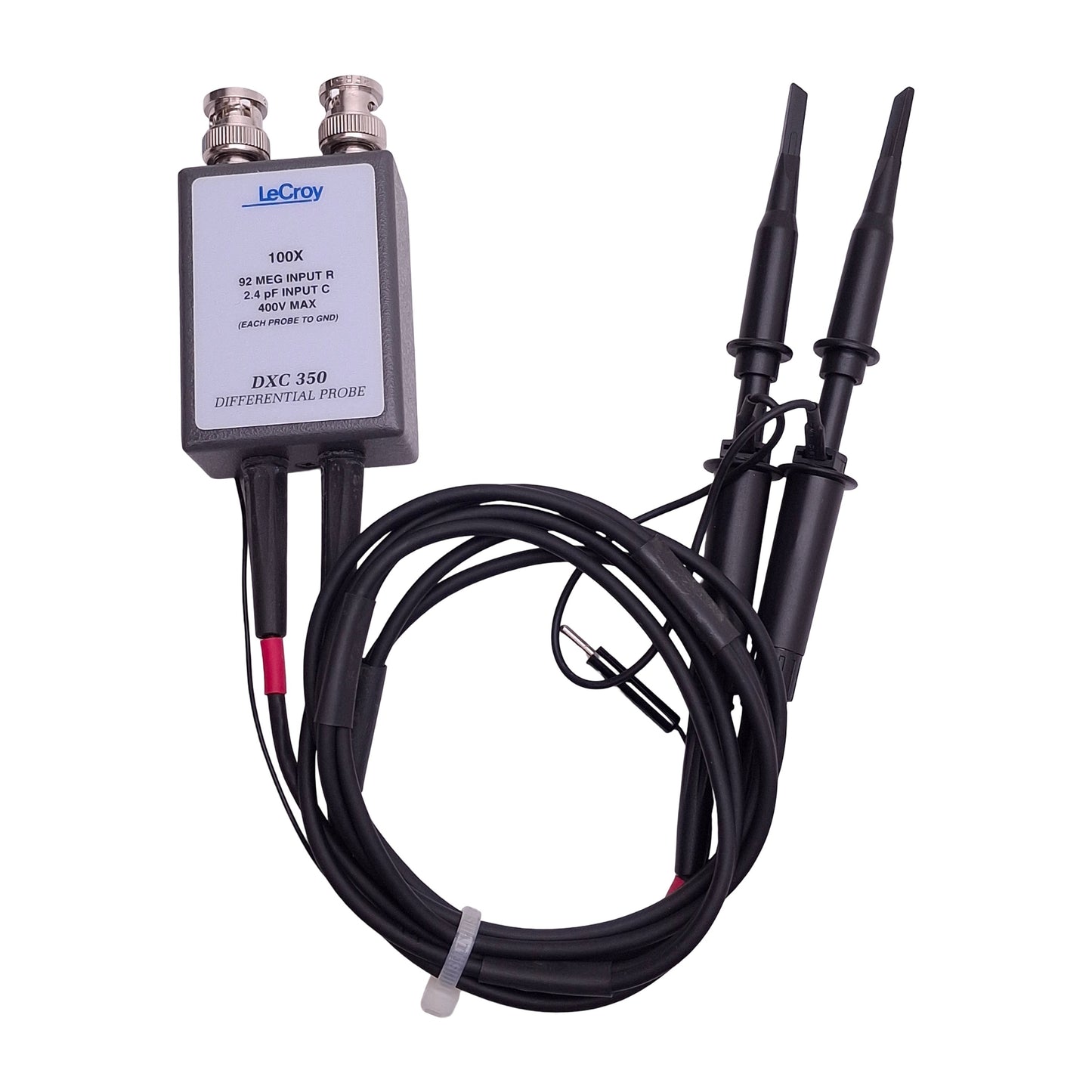 Used LeCroy DXC350 Oscilloscope Differential Probe, 92MEG Input R 2.4pF Input C, 400V