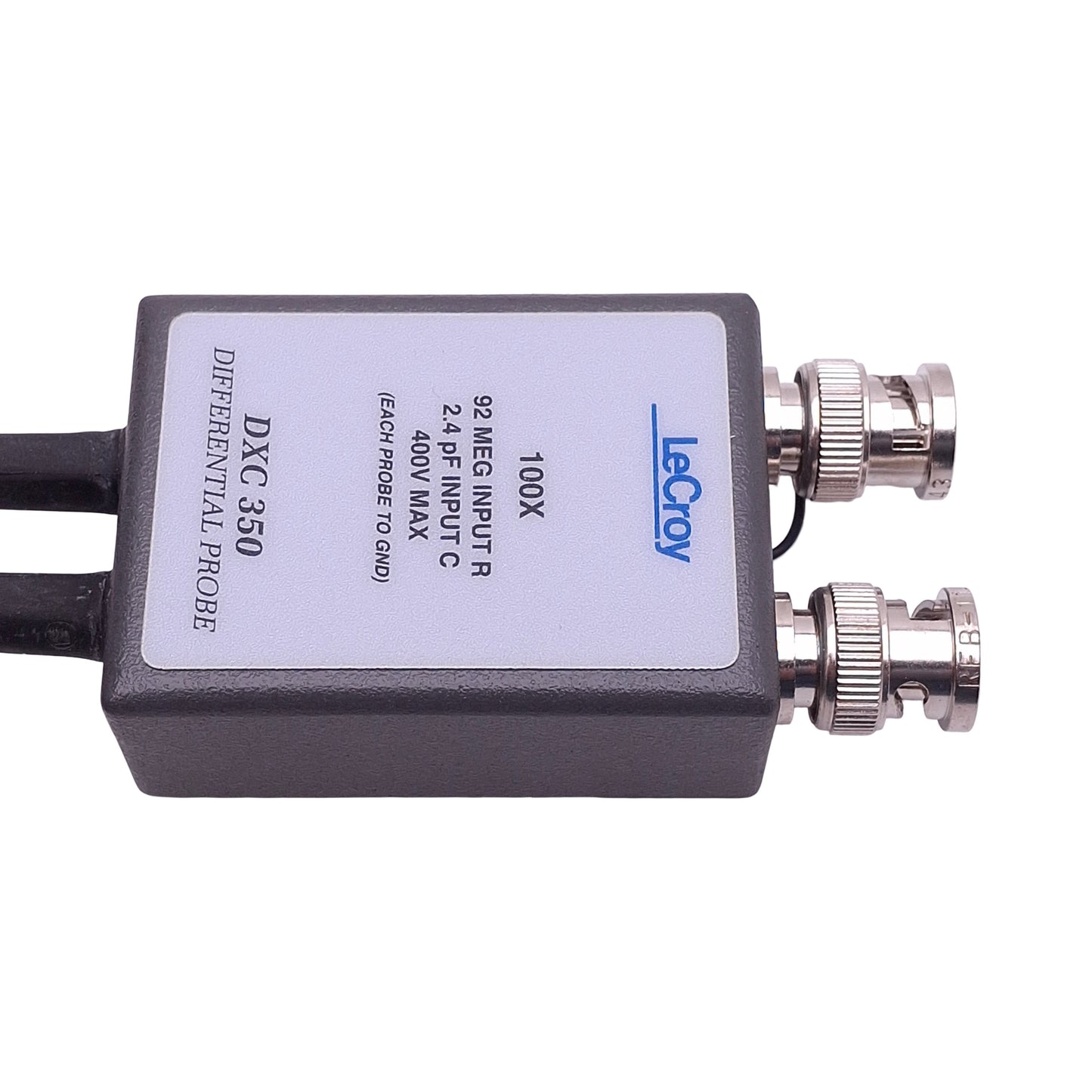 Used LeCroy DXC350 Oscilloscope Differential Probe, 92MEG Input R 2.4pF Input C, 400V