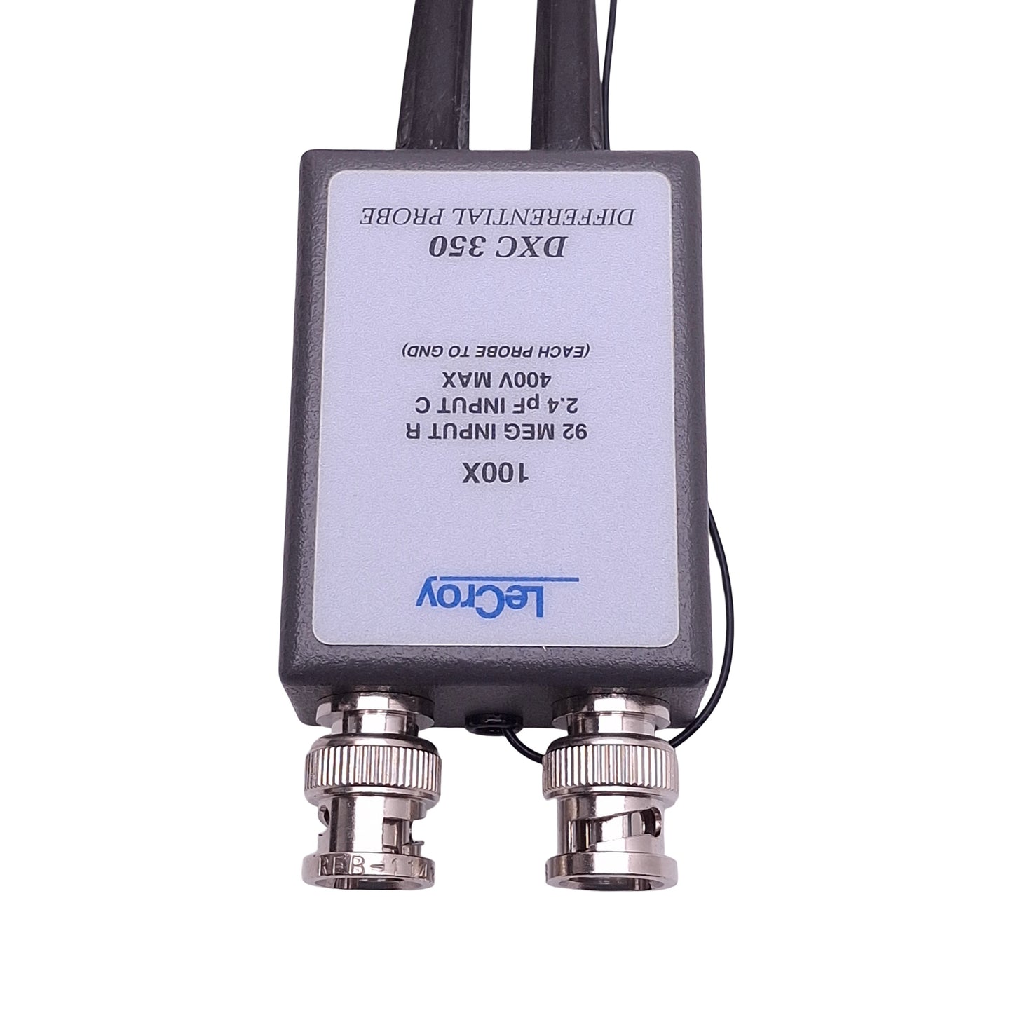 Used LeCroy DXC350 Oscilloscope Differential Probe, 92MEG Input R 2.4pF Input C, 400V