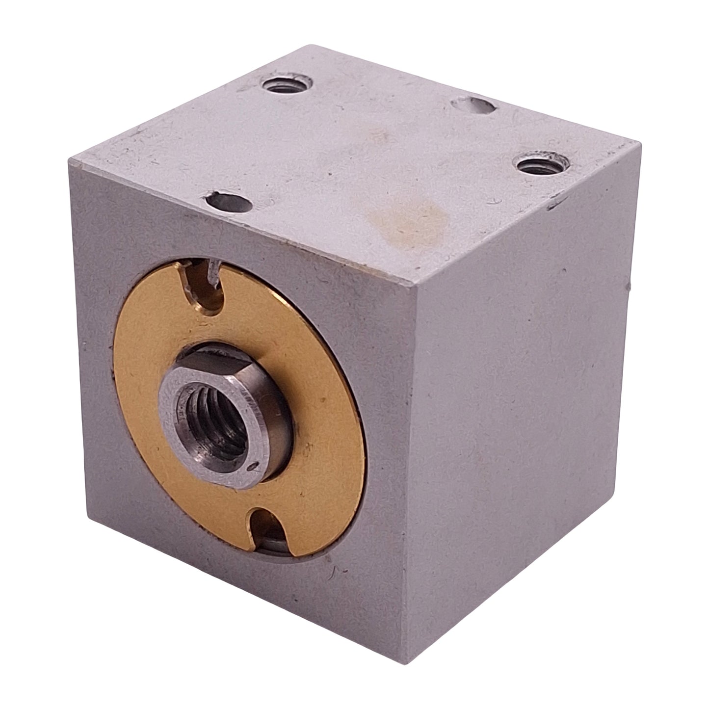 Used Compact BD118X58 Pneumatic Cylinder, 1-1/8in Bore, 5/8in Stroke, 1/8in NPT