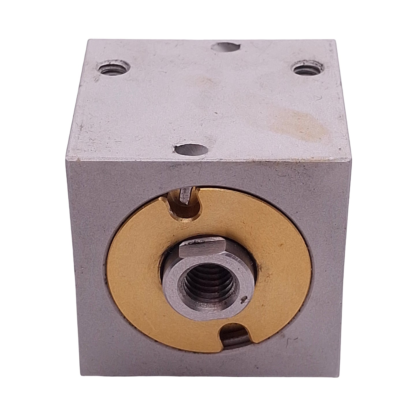 Used Compact BD118X58 Pneumatic Cylinder, 1-1/8in Bore, 5/8in Stroke, 1/8in NPT