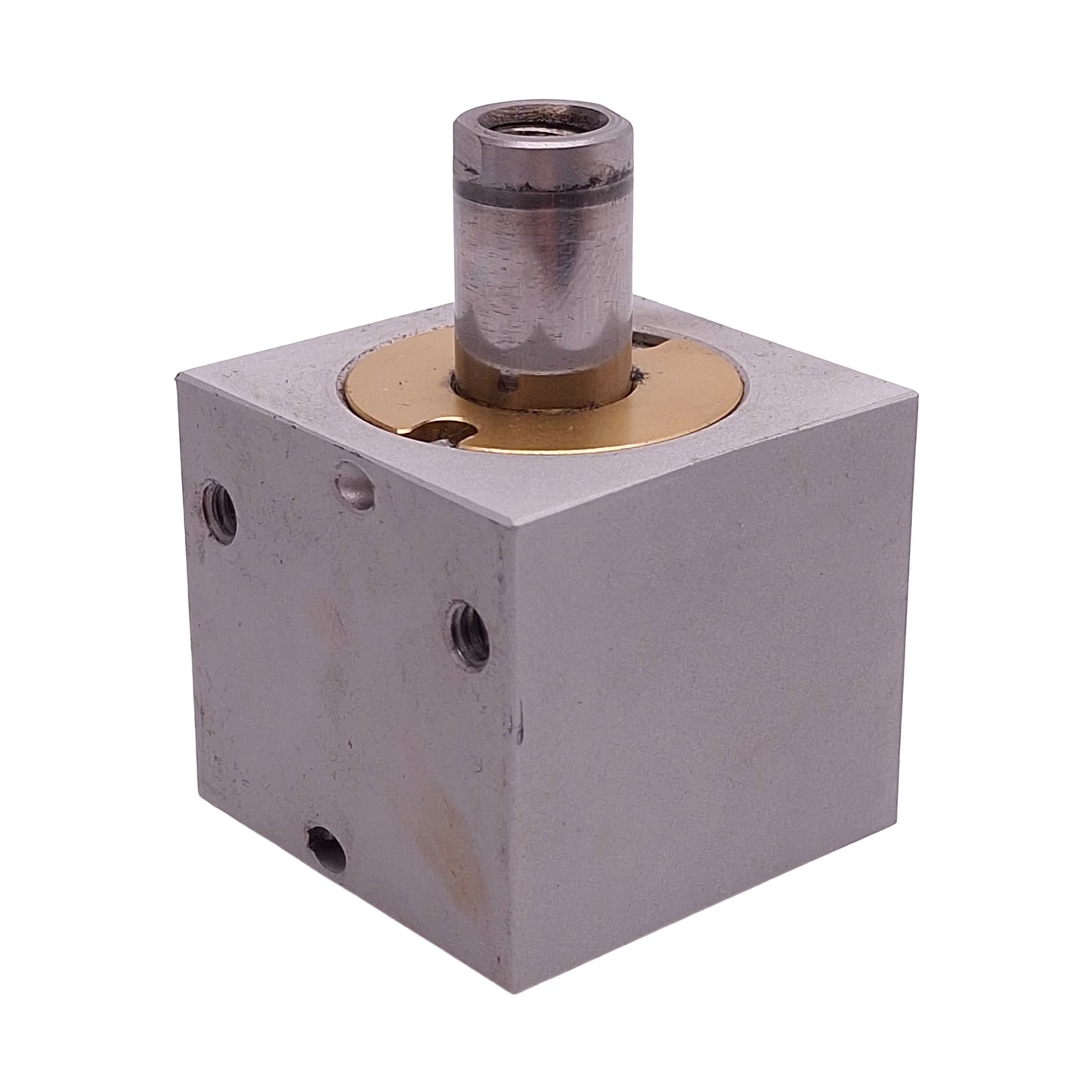 Used Compact BD118X58 Pneumatic Cylinder, 1-1/8in Bore, 5/8in Stroke, 1/8in NPT