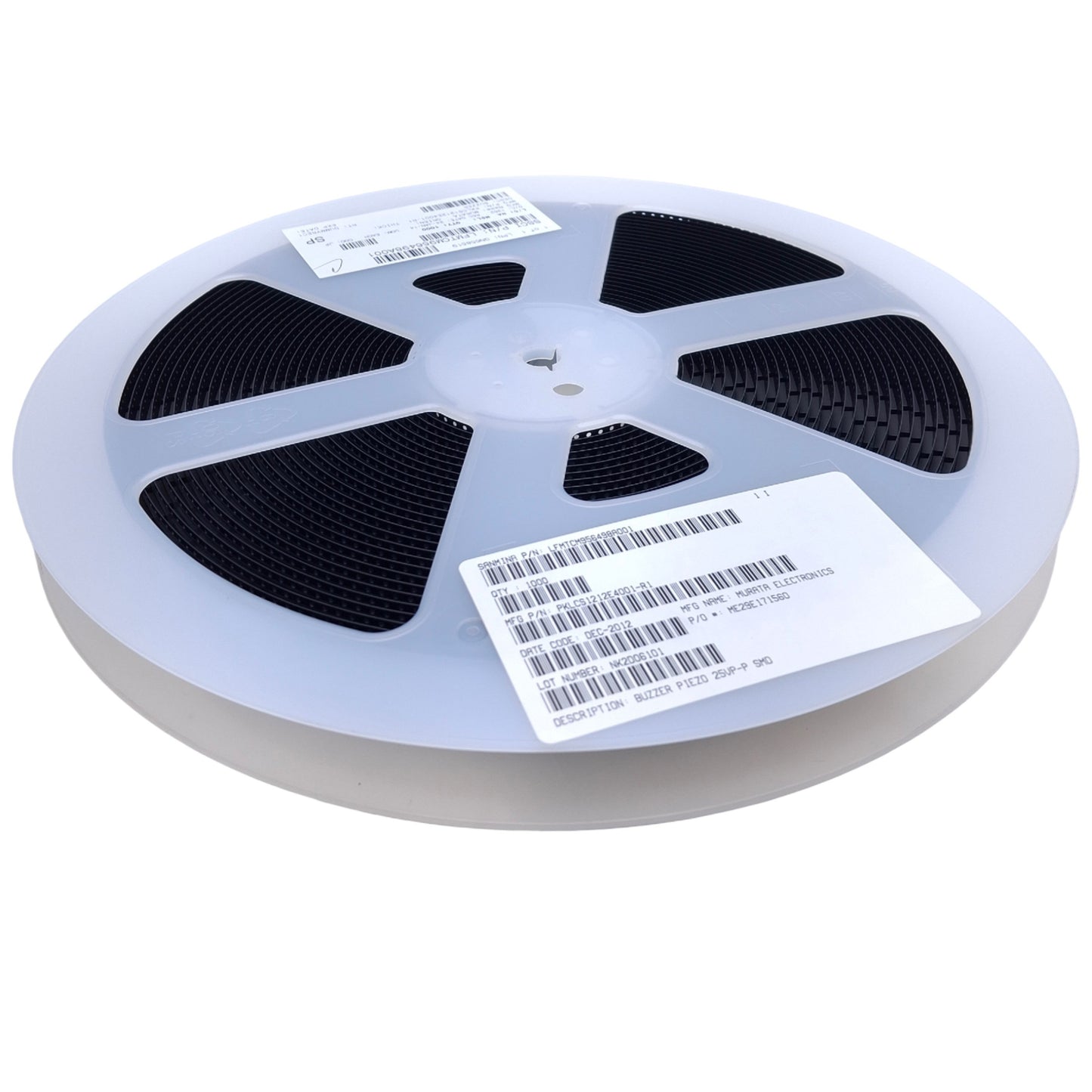 New Murata PKLCS1212E4001-R1 Buzzer Transducer ±12.5Vo-p Max, 84dB Typ. Sound Level