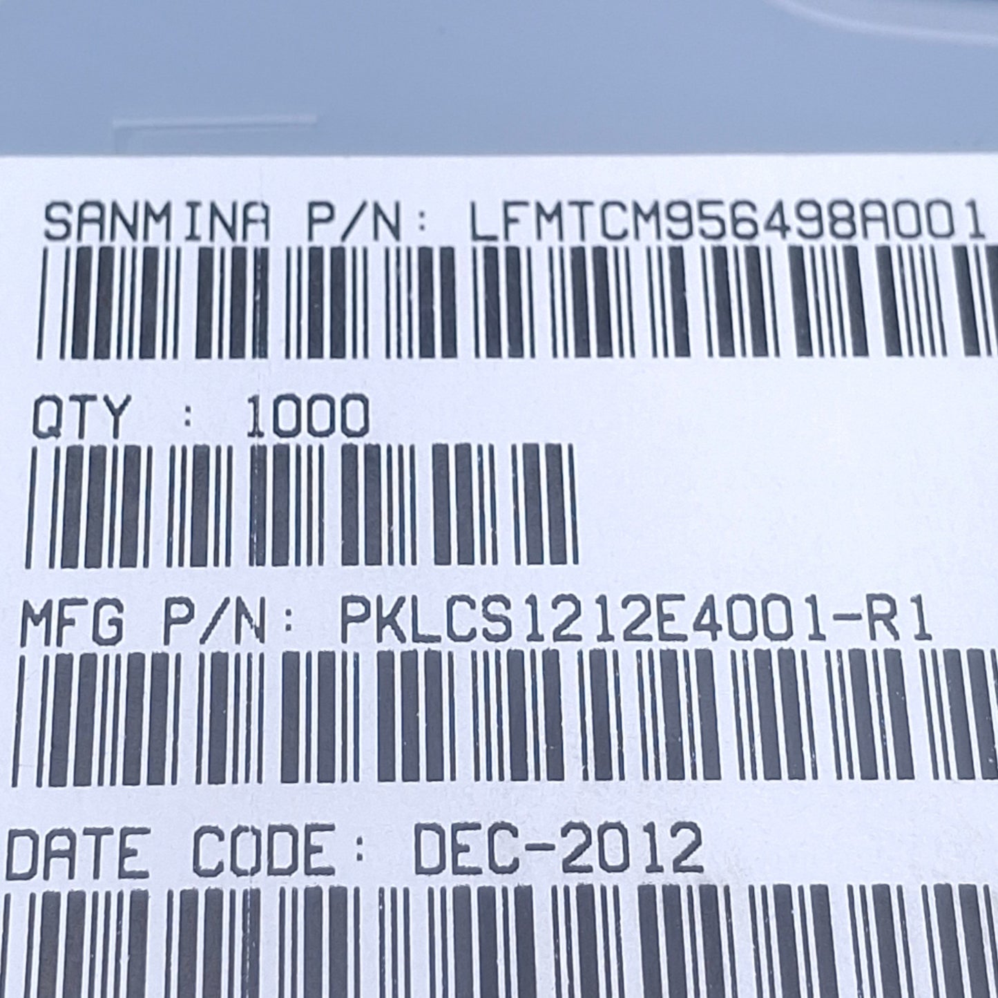 New Murata PKLCS1212E4001-R1 Buzzer Transducer ±12.5Vo-p Max, 84dB Typ. Sound Level