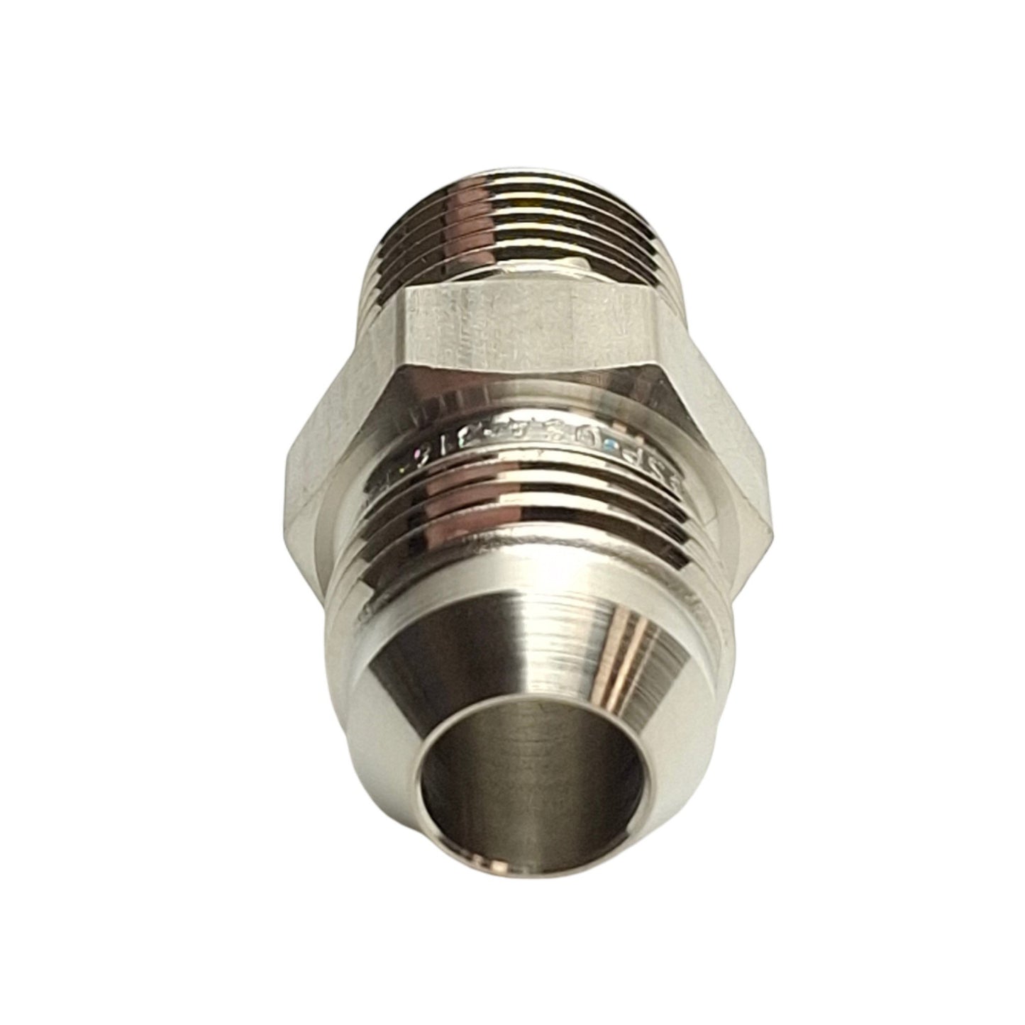 New – Open box Lot of 5 SSP J8C Male Connector, Male SAE 37° Flare to Male 3/8in NPT, Stainless