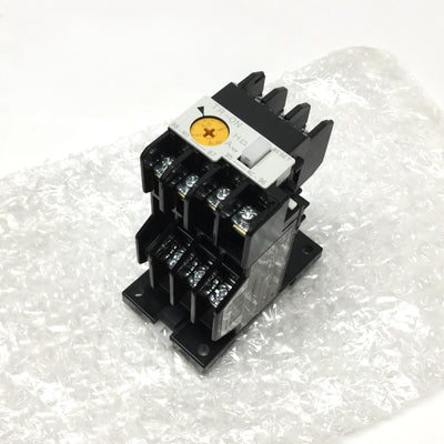 New Fuji TR-0N Thermal Overload Relay, 2-Element, 5-8A Adjustable w/DIN Base