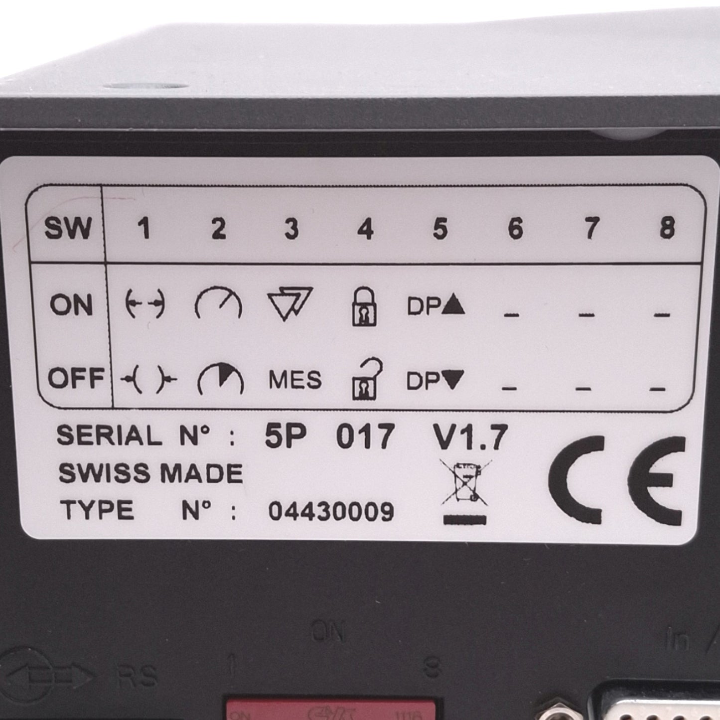 Used TESA Technology 04430009 TESATRONIC TT20 Probe Display Unit, 2-Probe, 7.3VDC