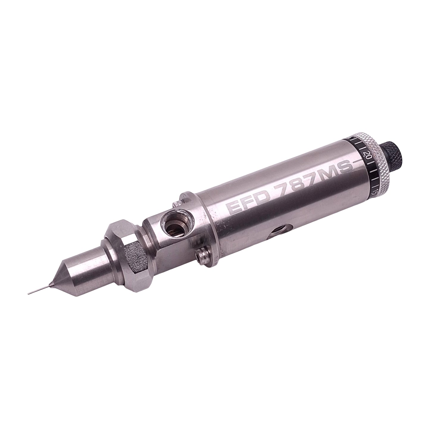 Used Nordson 787MS-SS MicroSpray Valve, 70-90psi, 1/8in NPT, ø3.3-19.1mm Spray