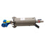 Used Silvan Pressure Tank w/ Binks Mixer Gearbox, 5 Gal, ø9" x 19" Inner, ø2" Outlet