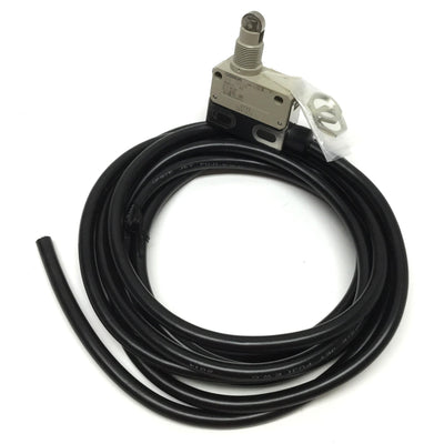 New – Open box Omron D4E-1A23N Oil-Resistant Roller Plunger Limit Switch, SPDT, 5A@125VAC, 3m