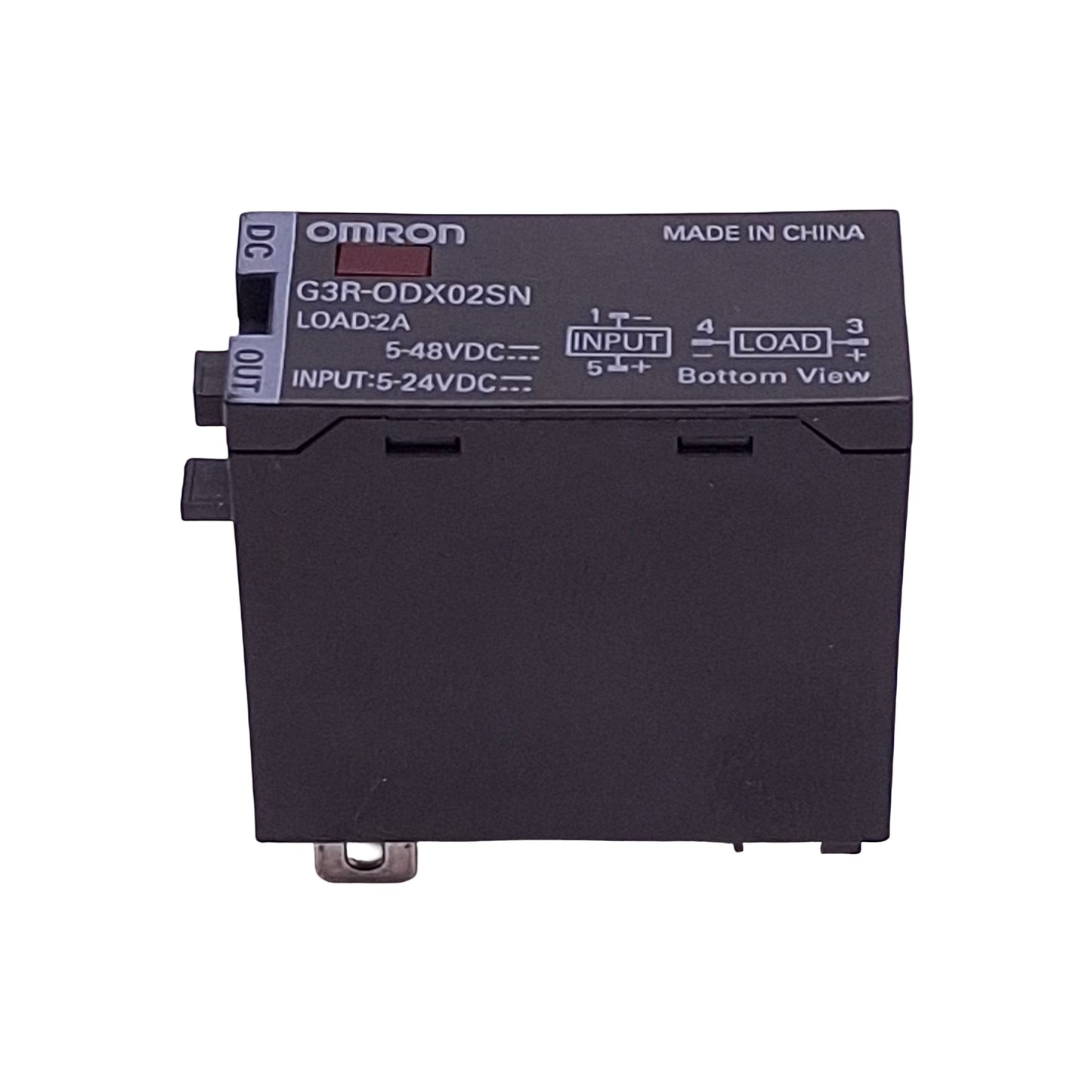 Used Omron G3R-ODX02SN Solid-State Relay, SPST-NO, 5-24VDC In, 2A 5-48VDC Out