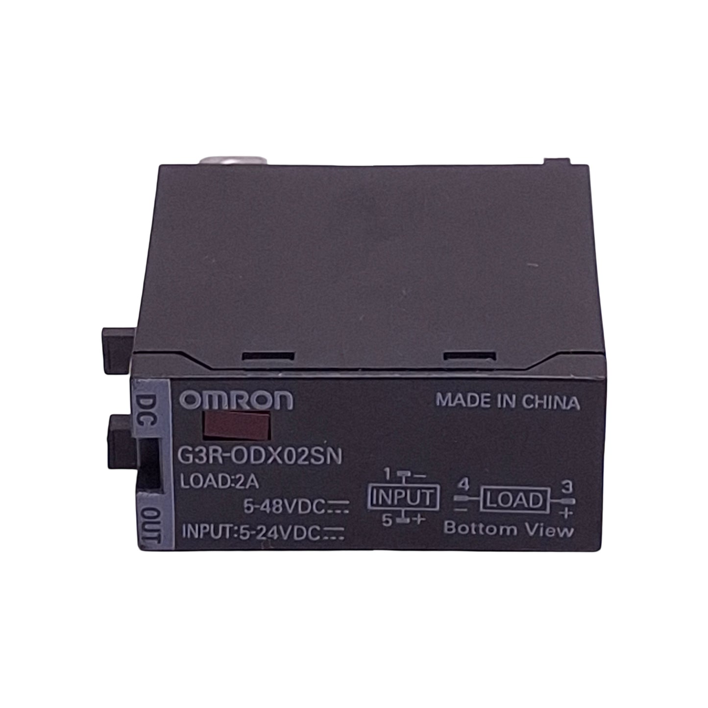 Used Omron G3R-ODX02SN Solid-State Relay, SPST-NO, 5-24VDC In, 2A 5-48VDC Out