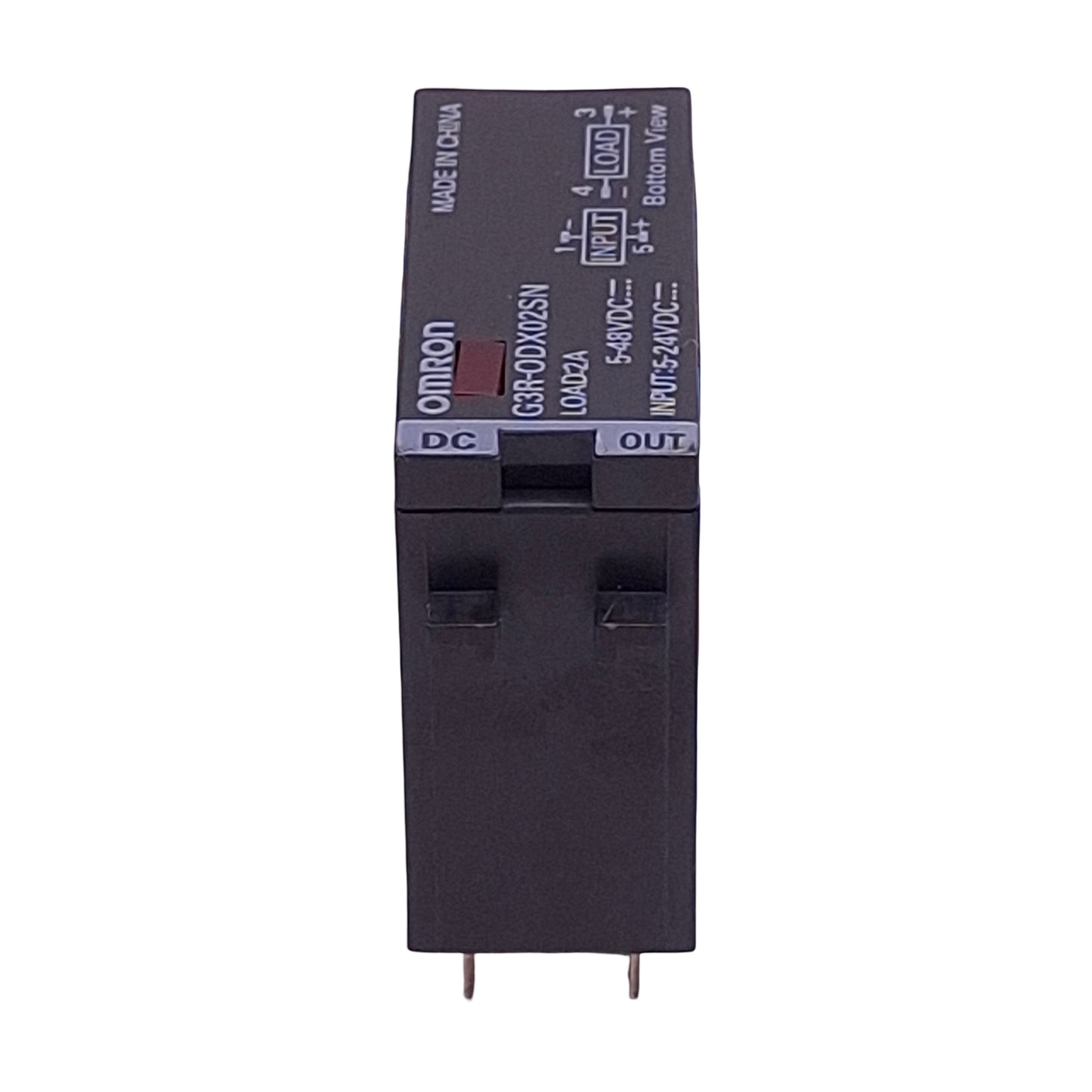 Used Omron G3R-ODX02SN Solid-State Relay, SPST-NO, 5-24VDC In, 2A 5-48VDC Out
