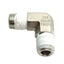 Used Lot of 3 Parker 2-2 ME-SS Male Elbow Fittings, 1/4in NPT to 1/4in NPT Male