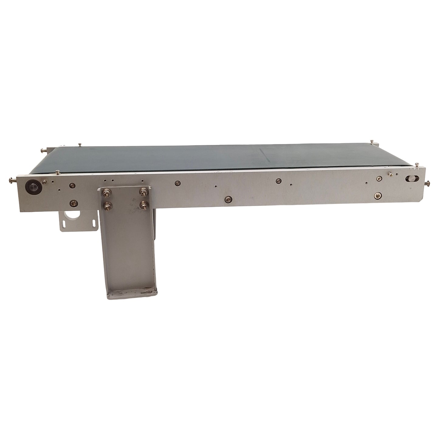 Used Massi Kuljettimet Belt Conveyor, Aluminum, 70mm W x 525mm L, 50mm Hole-to-Hole