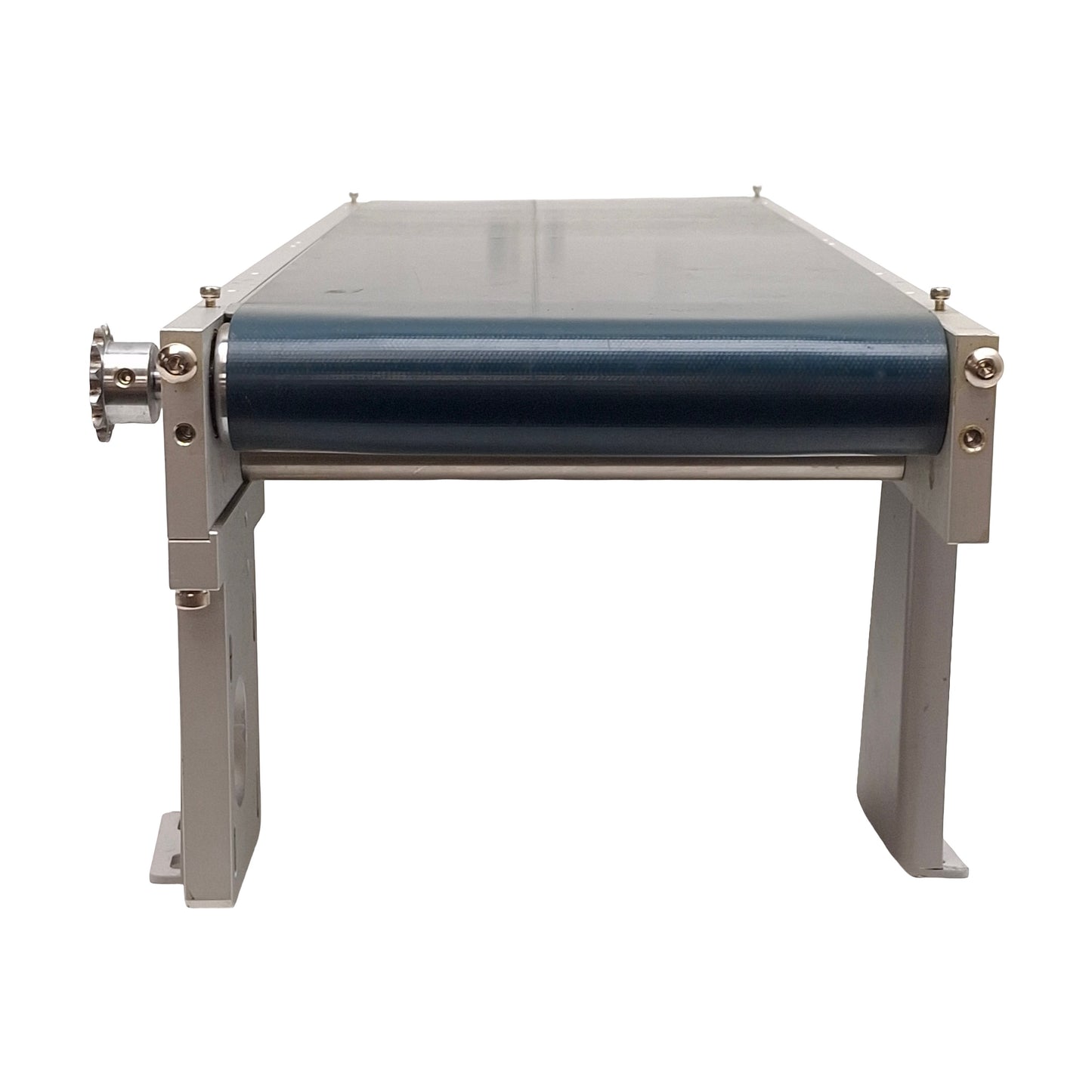 Used Massi Kuljettimet Belt Conveyor, Aluminum, 70mm W x 525mm L, 50mm Hole-to-Hole
