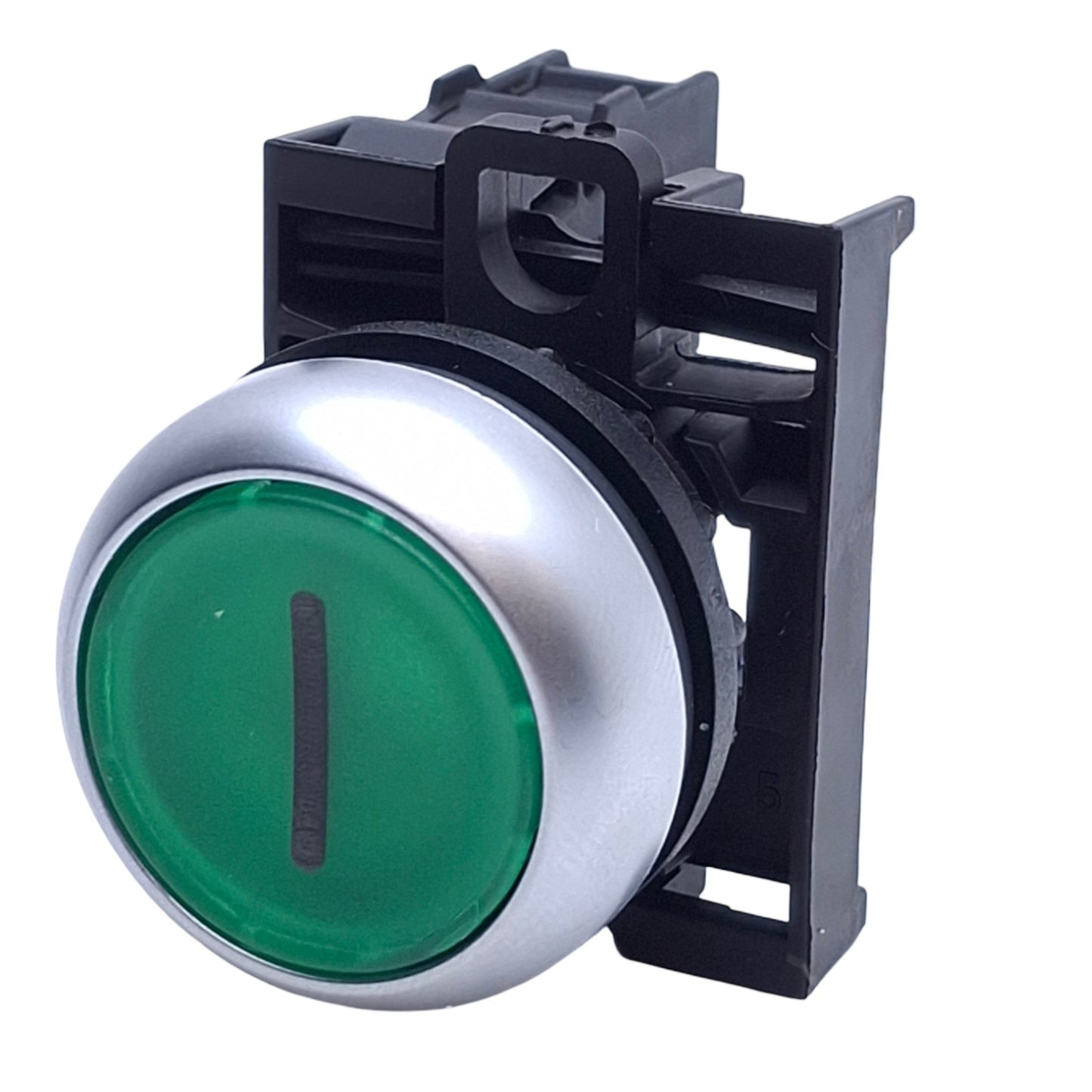 Used Eaton M22-DL-G-X1-K10 Green Illuminated Momentary Push Button ø22.5mm, 1NO