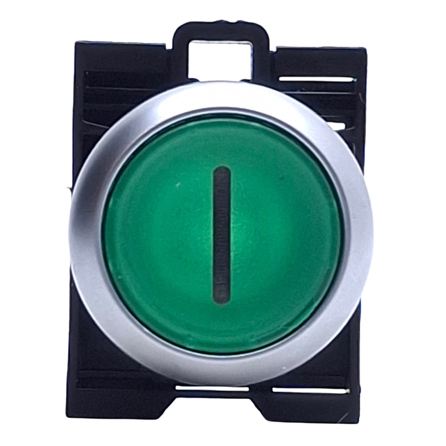 Used Eaton M22-DL-G-X1-K10 Green Illuminated Momentary Push Button ø22.5mm, 1NO