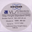 Used VLSI Standards VDS-80QS Step Height Standard Calibrator, 9.6nm, 1 x 1 x 0.23in