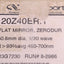 Used Newport 20Z40ER.1 Optical Zerodur Aluminum Mirror ø50.8mm, 450-700nm Range, 1/20