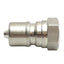 New – Open box Parker SH3-63 Hydraulic Male Nipple, 3/8 Body ISO7241-1 B to 3/8in NPTF Female