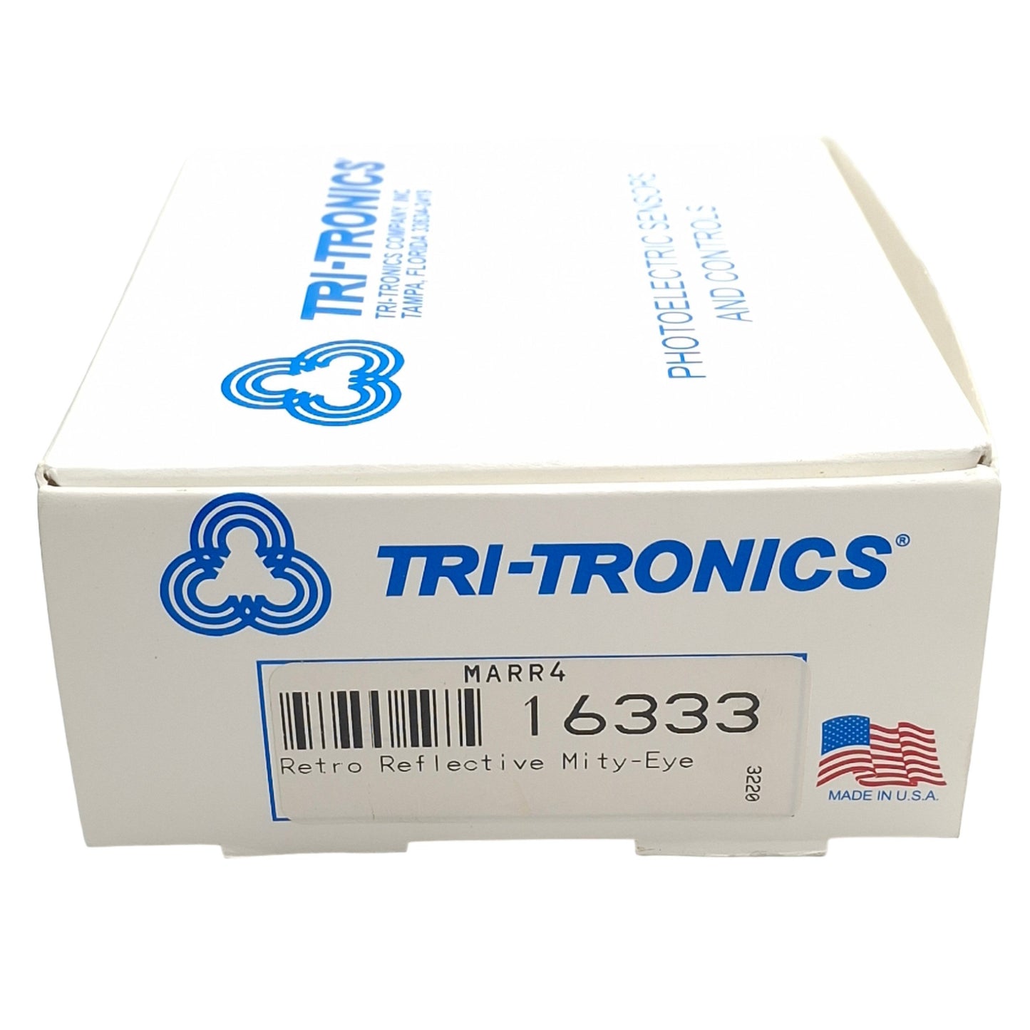 New Tri-Tronics MARR4 16333 Mity-Eye Retro Reflective Sensor 24-240VAC, 9in Range