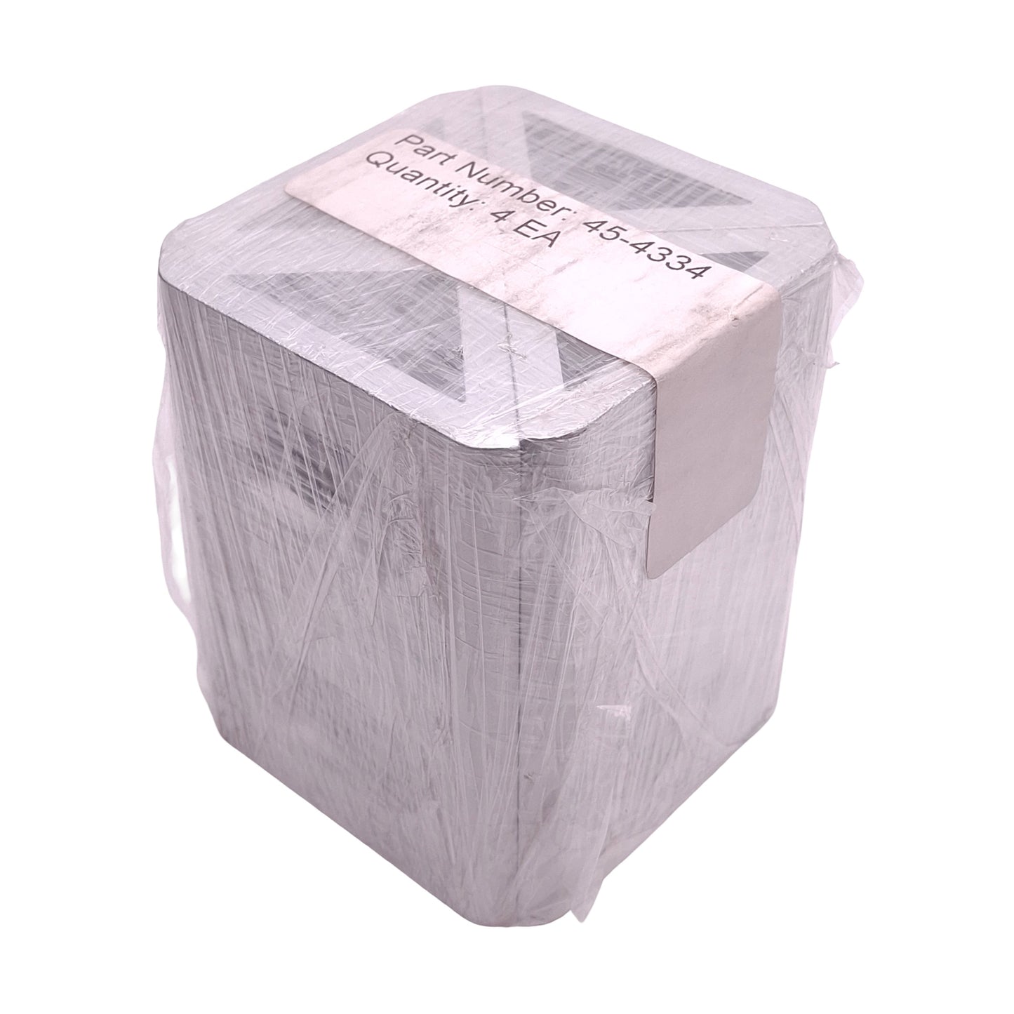 New Lot of 4 80/20 45-4334 Wide Gusseted Inside Corner Bracket, 4-Hole, 45-Series