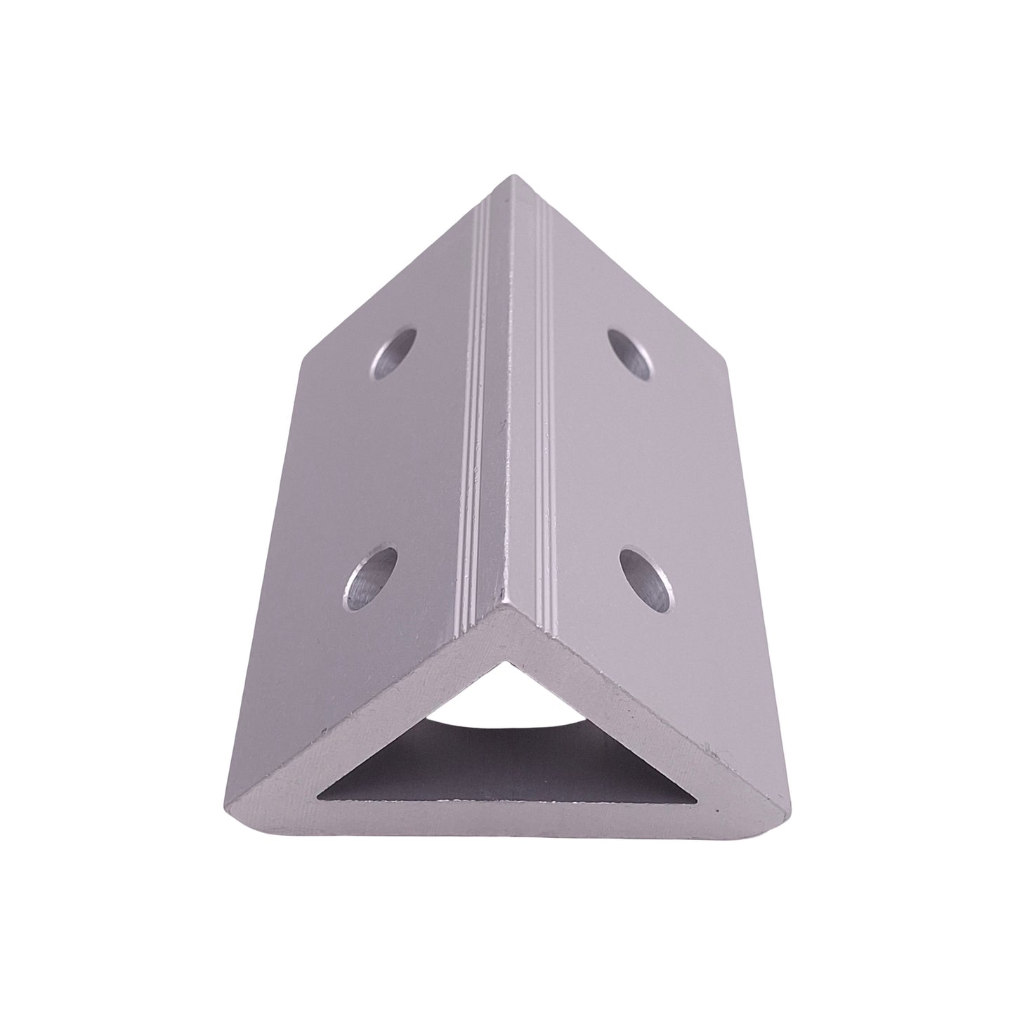 New Lot of 4 80/20 45-4334 Wide Gusseted Inside Corner Bracket, 4-Hole, 45-Series