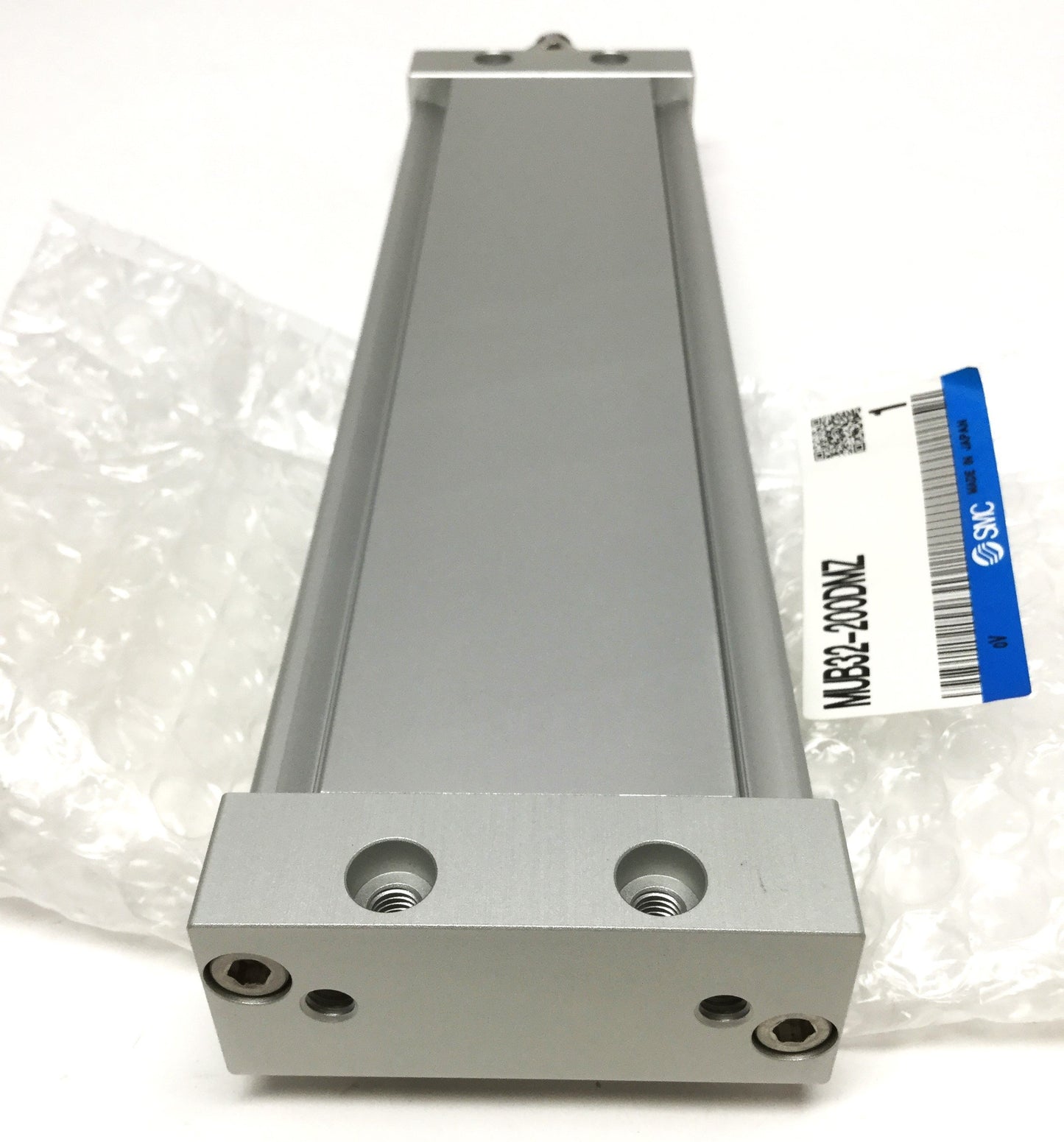 New – Open box SMC MUB32-200DMZ Compact Plate Air Cylinder, Ø32mm Bore, 200mm Stroke, 0.7MPa