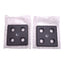 New Lot of 2 80/20 14045 M12 Center Tap Base Plate, 45 Series, 90 L x 90 W x 12mm H