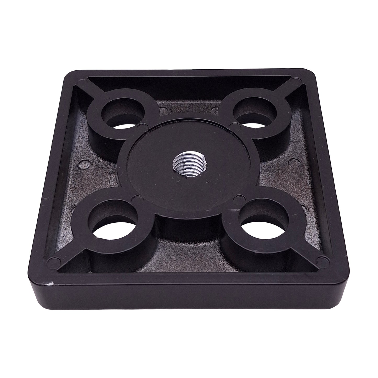 New Lot of 2 80/20 14045 M12 Center Tap Base Plate, 45 Series, 90 L x 90 W x 12mm H