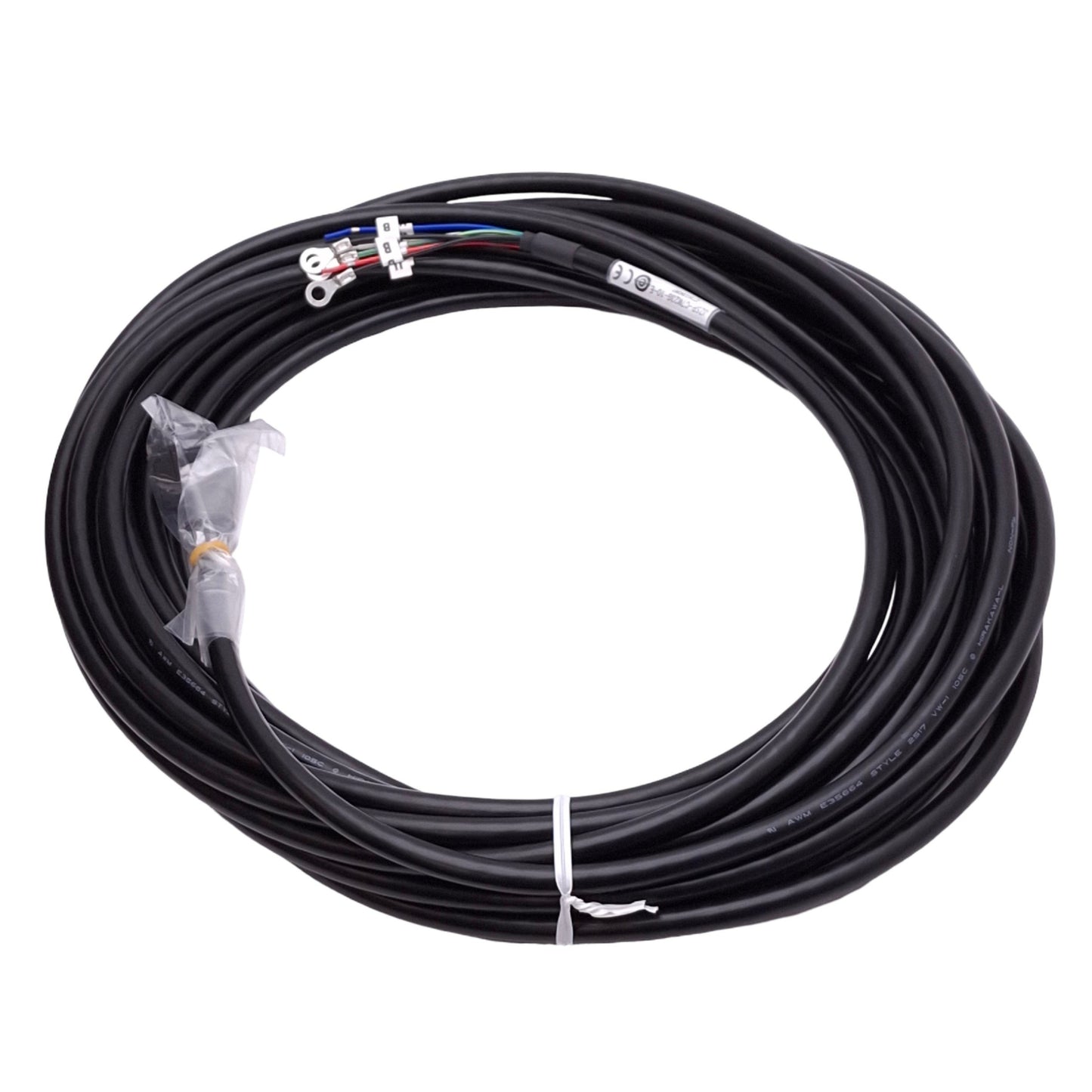 New Yaskawa JZSP-C7M23G-10-E Servo Motor Power Cable for Sigma 7, 600W, 10m