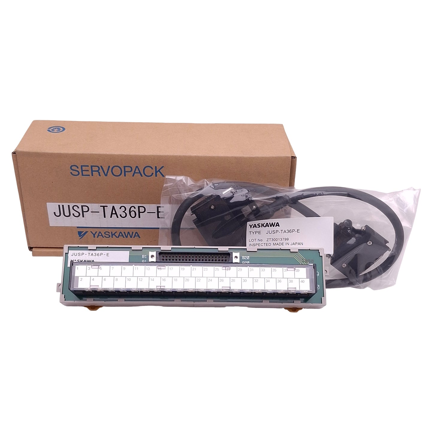 New Yaskawa JUSP-TA36P-E Connector Terminal Block Convertor Unit for Servo Amplifier