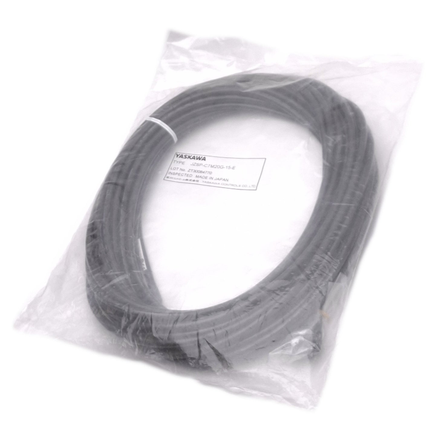 New Yaskawa JZSP-C7M20G-15-E Servo Motor Power Cable for Sigma 7, 600W, 15m