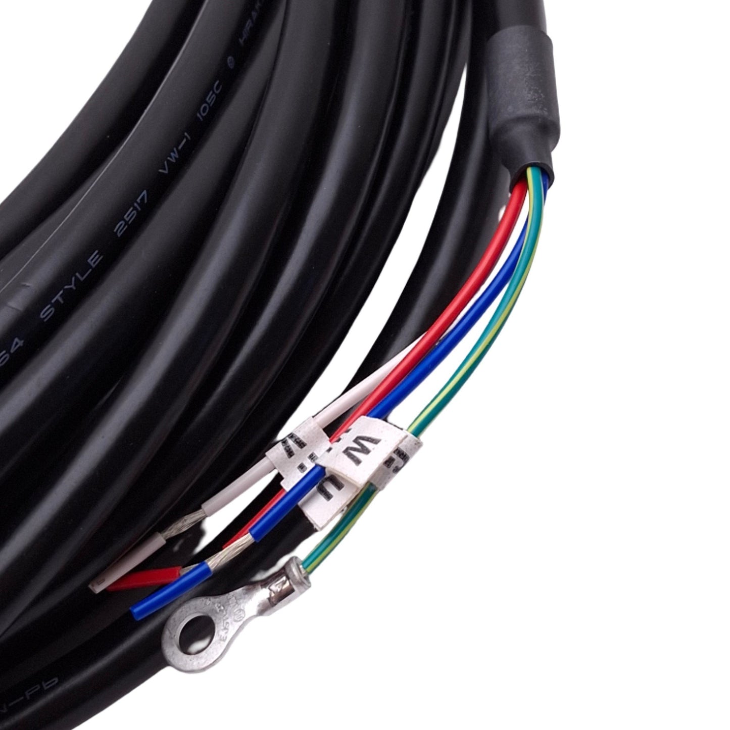 New Yaskawa JZSP-C7M20G-15-E Servo Motor Power Cable for Sigma 7, 600W, 15m