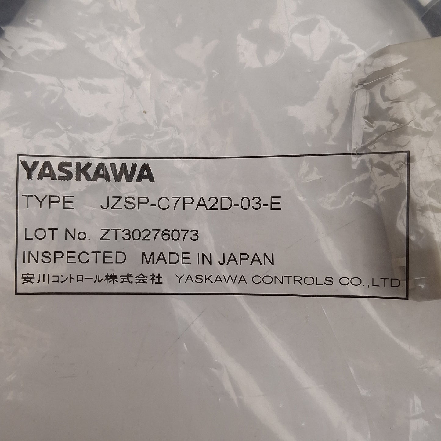 New Yaskawa JZSP-C7PA2D-03-E Sigma-7 Servo Absolute Encoder Flexible Cable, 3m