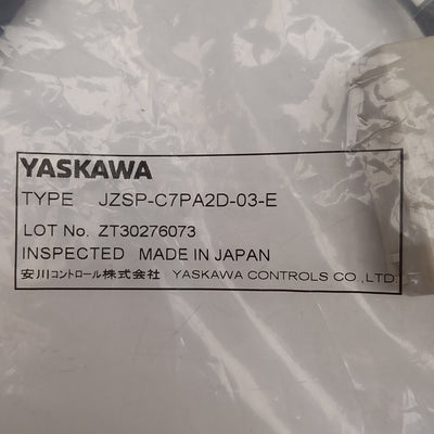 New Yaskawa JZSP-C7PA2D-03-E Sigma-7 Servo Absolute Encoder Flexible Cable, 3m