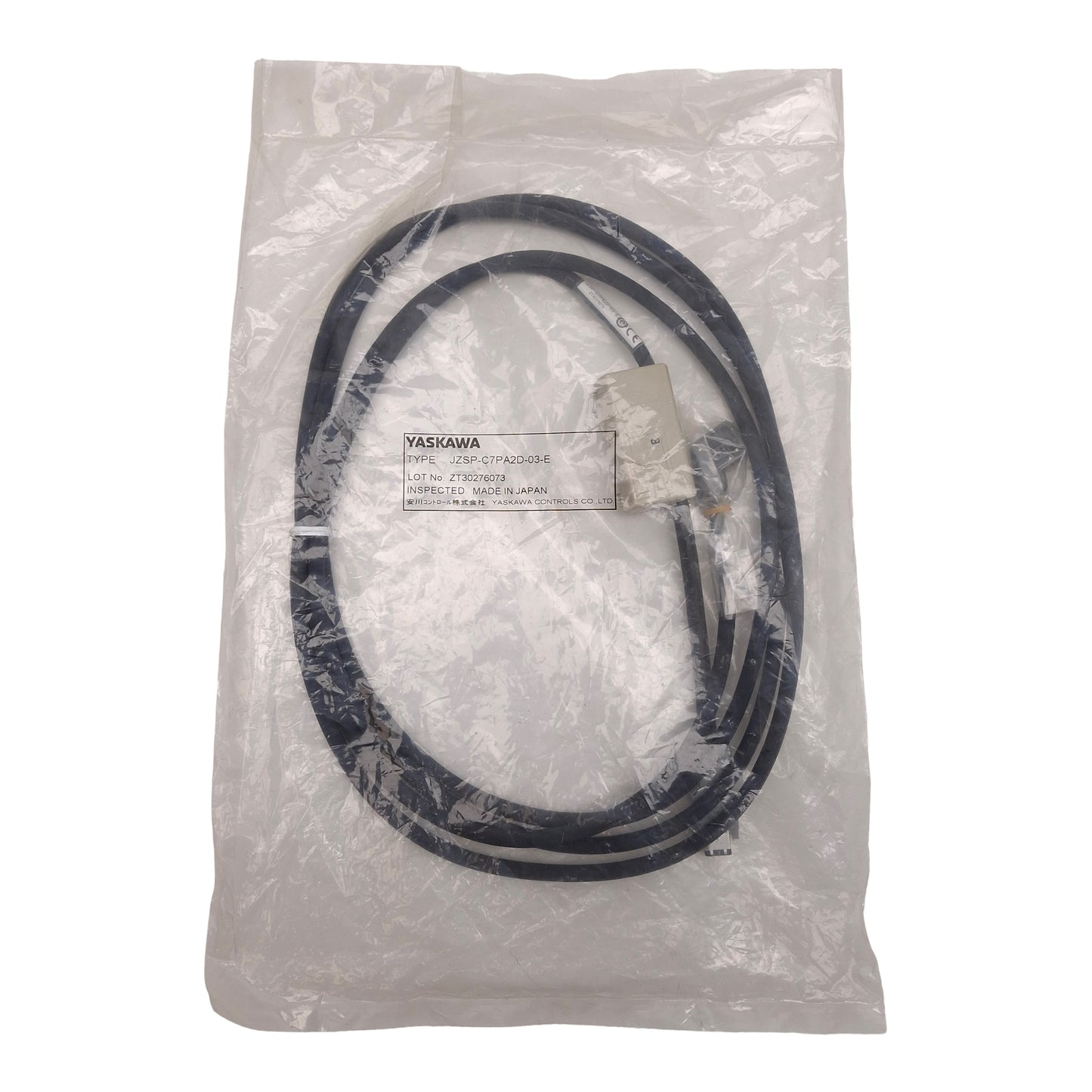 New Yaskawa JZSP-C7PA2D-03-E Sigma-7 Servo Absolute Encoder Flexible Cable, 3m