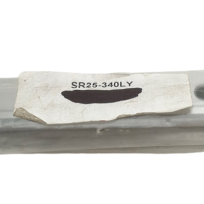 New THK SR25-340LY Linear Guide Rail, 340mm x 23mm x 18mm, 60mm Pitch, Carbon Steel