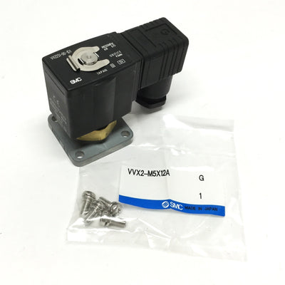 New – Open box SMC VX2231-00-1D1 Solenoid Air Valve for Manifold, 2-Way N.C., 100VAC Coil