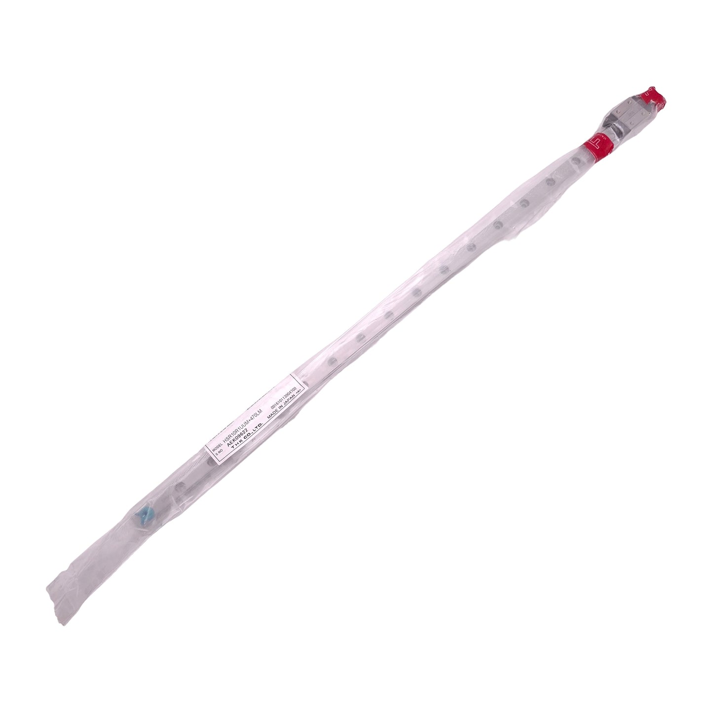 New THK HSR10R1UUM+470LM Linear Guide Assembly, 370mm Rail, 13mm x 12mm Carriage