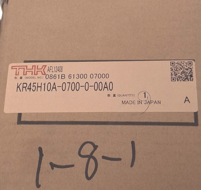 New THK KR45H10A-0700-0-00A0 Linear Ball Screw Actuator, 10mm Lead, 700mm Stroke