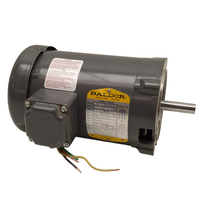 Used Baldor M11615 Pump Motor, 56CZ Frame, 208-230/460VAC 3-Ph, 3450RPM, ø5/8in Shaft