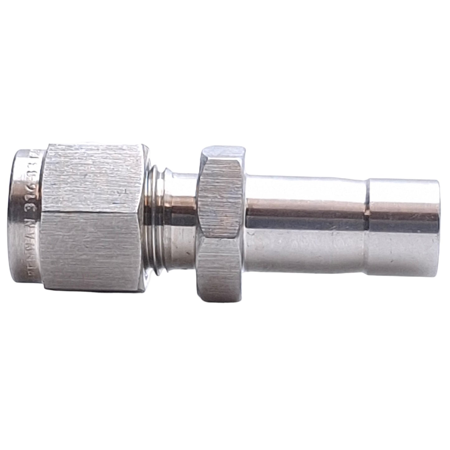 New – Open box Lot of 2 Brennan N2406-04-06-SS Double Ferrule Tube Fitting ø1/4in ø3/8inOD