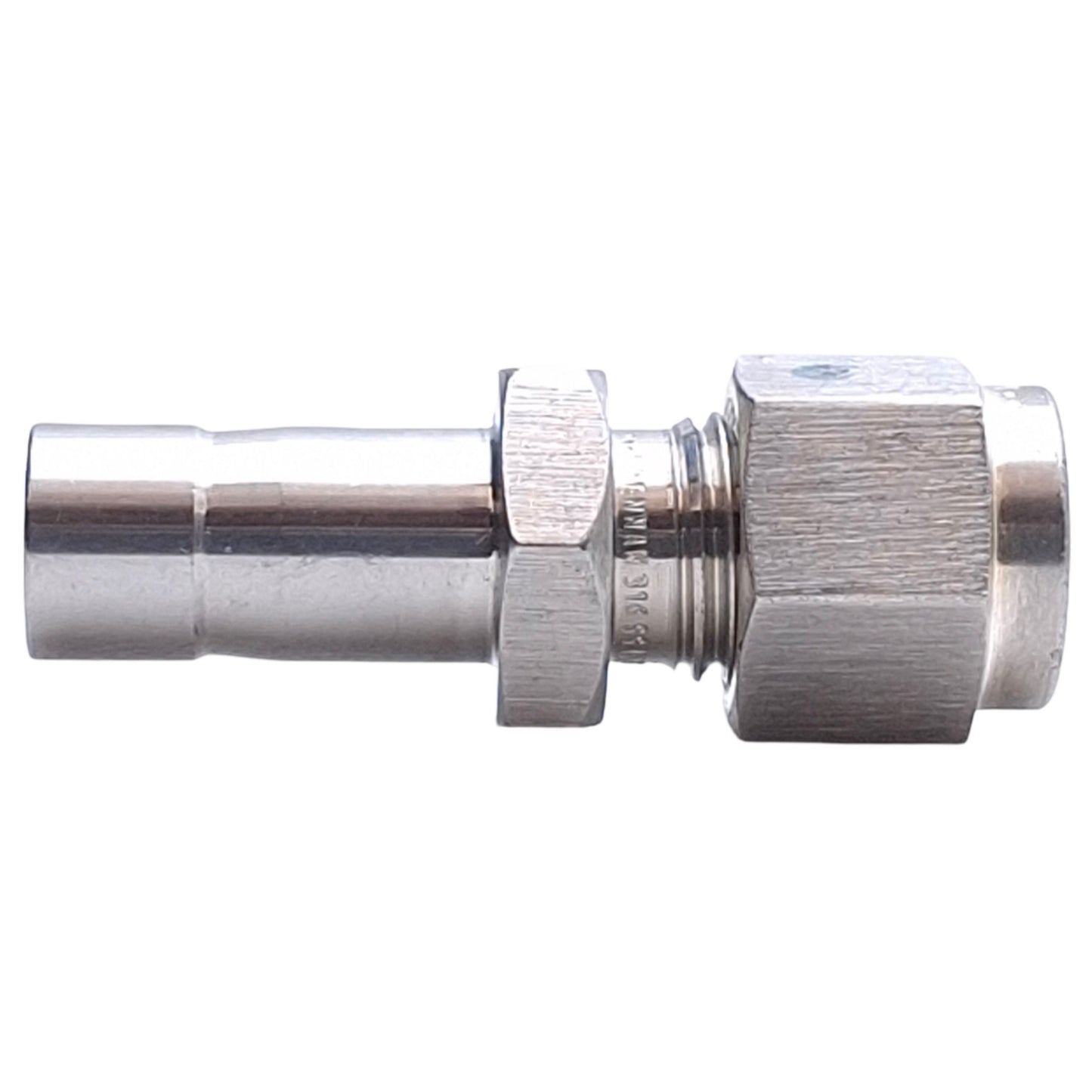 New – Open box Lot of 2 Brennan N2406-04-06-SS Double Ferrule Tube Fitting ø1/4in ø3/8inOD