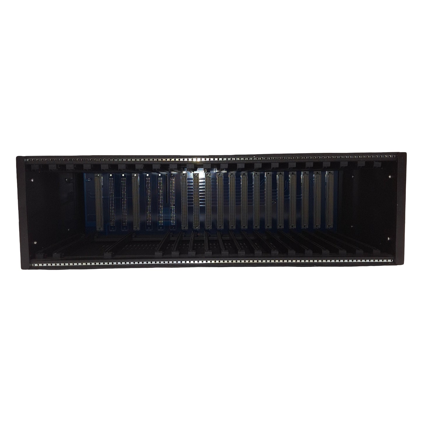 Used Bako BF1020 Sound & Vibration Testing PLC Chassis, (2x) PSU & (13x) Option Slots