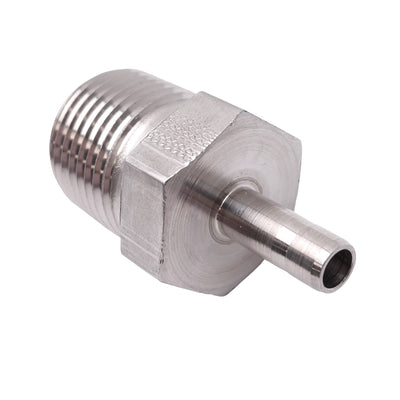 New Parker 4MA8N-316 A-LOK Tube Adapter Fitting, 1/4in OD to 1/2in NPT, 4000psi