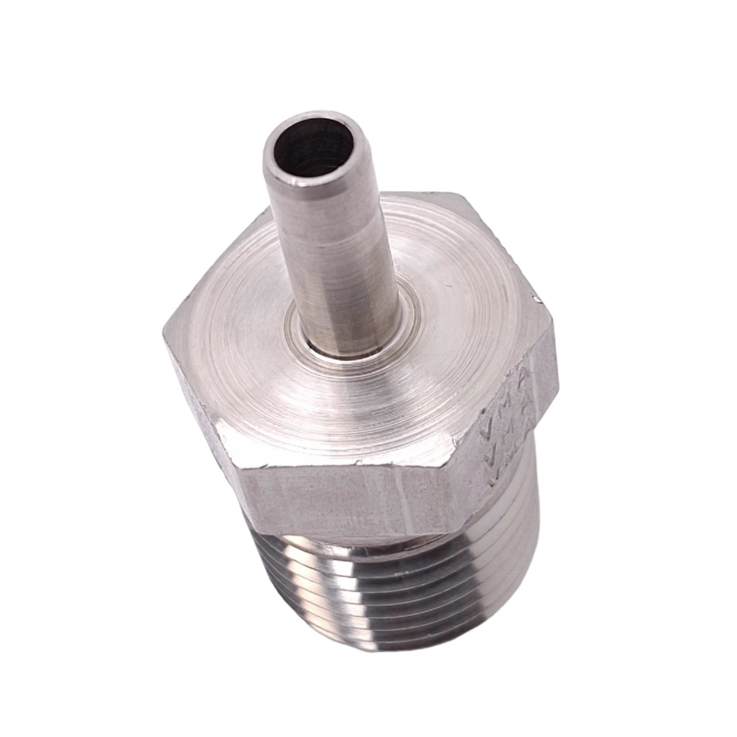 New Parker 4MA8N-316 A-LOK Tube Adapter Fitting, 1/4in OD to 1/2in NPT, 4000psi