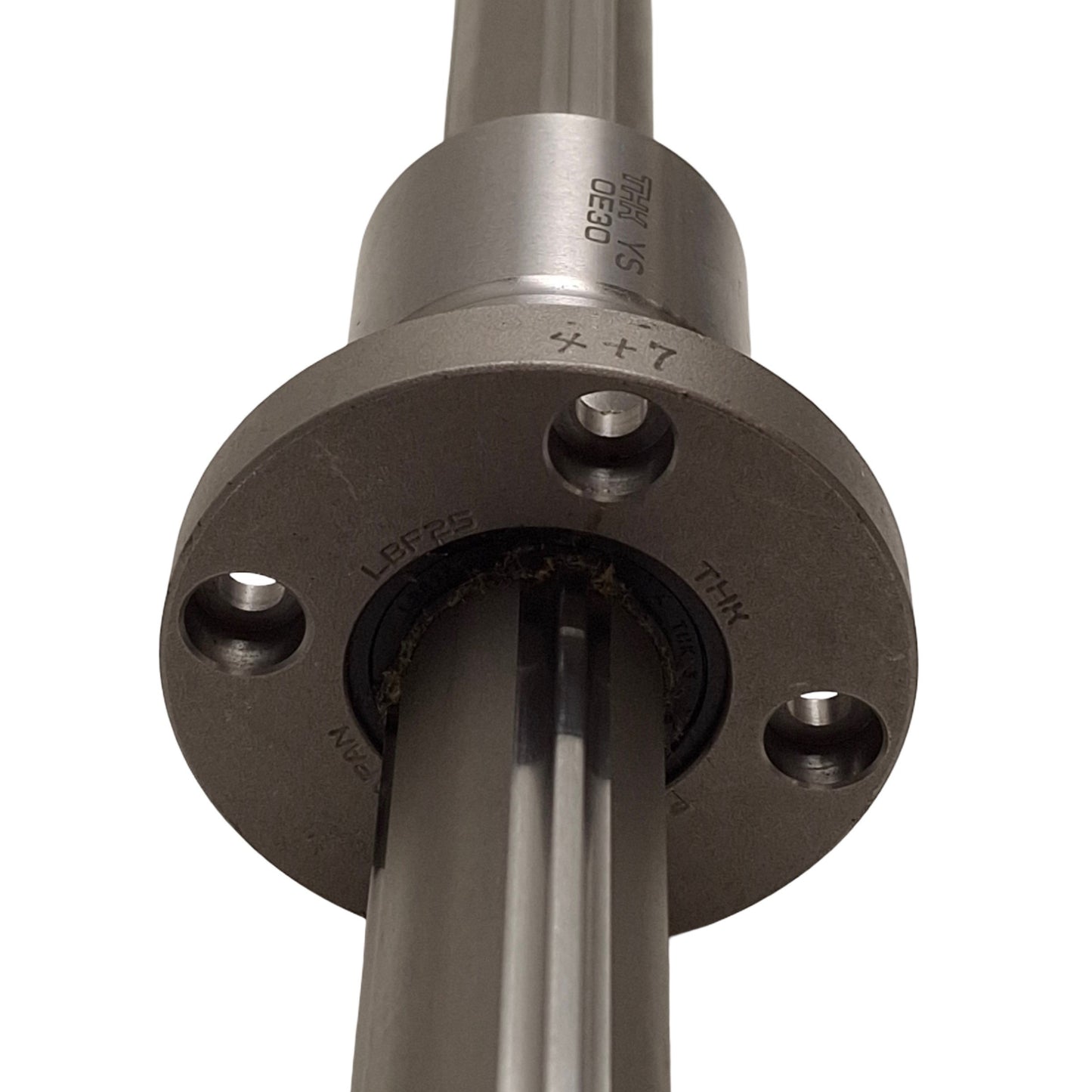 New – Open box THK 1LBF25ZZ+1400K Ball Spline Actuator With Shaft, 1400mm Length, ø47mm Mount